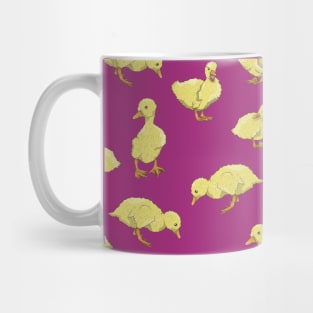 Duckling Pattern Mug